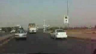 Driving from Omdurman to Khartoum Sudan [upl. by Dinny]