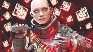 Wraith Devouring 20 BOMB Controller 30 KILLS Apex Legends [upl. by Eatnuahs478]