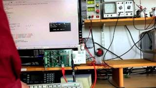 Pulse width modulated speed control with the Velleman K8055 USB interface board [upl. by Garry]