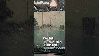 Making mistakes is better than faking perfection shorts shortvideo viralvideo motivation quotes [upl. by Sikes867]