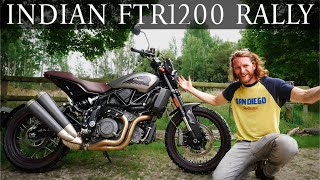 Indian FTR1200 Rally Review  Its not a cruiser [upl. by Mountford]