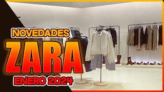 NOVEDADES ZARA ENERO 2024 NUEVA COLECCIÓN [upl. by Ainiger]