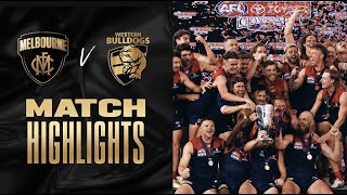 Melbourne v Western Bulldogs Highlights  2021 Toyota AFL Grand Final  AFL [upl. by Werby]