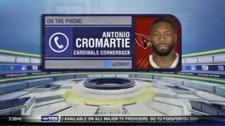 Antonio Cromartie on his return to MetLife Stadium with Arizona  The Michael Kay Show [upl. by Buyse442]