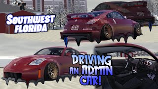 I DROVE AN ADMINS 350Z 1000HP NOS TURBO amp MORE  ROBLOX  Southwest Florida [upl. by Glanville]