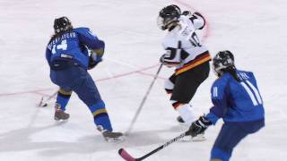 Germany take Third confidently  Innsbruck 2012 Womens Ice Hockey Bronze Match [upl. by Ozkum742]