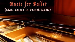 フランス音楽 で バレエレッスン センター Ballet Music in French Music Center [upl. by Aretta733]