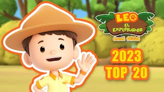 🎀✨ ¡TOP 20 DE LOS ANIMALES MÁS POPULARES DE 2023 💯🎉  Leo El Explorador  Animación Niños [upl. by Alim]