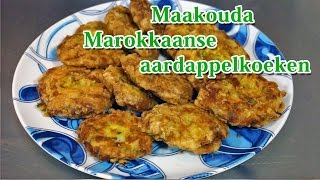 Recept MaakoudaMarokkaanse aardappelkoeken  Koken met Mo Academy [upl. by Georgeanna]