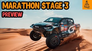 Preview Dakar Rally 2024 Stage 3 Excitement Through Marathon Stage [upl. by Durward]