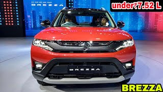 ALL NEW MARUTI BREZZA UNDER ₹752 LAKH IN INDIA LAUNCH 2024💥NEW CAR BREZZA SUPER [upl. by Dnomse508]