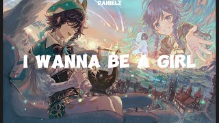 Venti  I Wanna Be a Girl  Genshin Impact AI Cover [upl. by Agan]