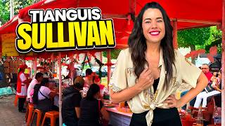 Tianguis SULLIVAN en CDMX 🌮 Deliciosa Comida Callejera MEXICO [upl. by Gnat]