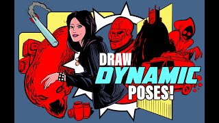 How To Think When Drawing Dynamic Poses [upl. by Ynahirb224]