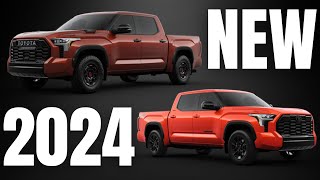 NEW CHANGES For 2024 Toyota Tundra Models [upl. by Shishko]