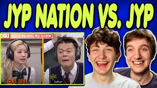 JYP Nation vs JYP jyp nation on crack pt2 REACTION [upl. by Hannus]