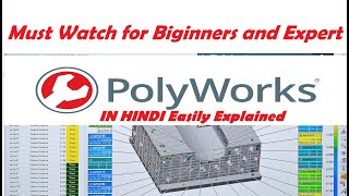 Polyworks Software Alignment Method on CMM Machine in Hindi Explained easily free [upl. by Graner795]