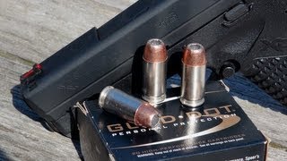 45 ACP SHORT BARREL TEST 230 gr Speer Gold Dot [upl. by Baiel]