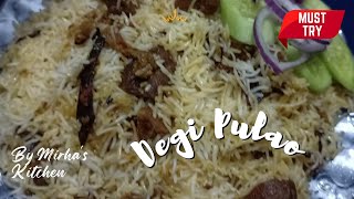 Degi Palao Recipe By Mirhas Kitchen [upl. by Hansel]