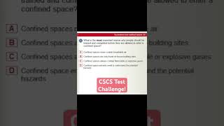 CSCS Test UK  CSCS Card UK 2024 constructionsafety cscscard buildingcareers english exam [upl. by Ahsiyn]