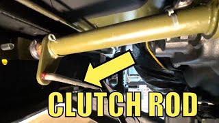 How to install Willys Jeep Clutch Rod to ensure your CLUTCH WORKS [upl. by Andres]