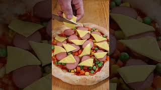 Healthy and easy pizza 🍕 cooking easyrecipe shortvideo [upl. by Alfonse]