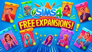 How to Get ALL SIMS 4 Packs for FREE Sims 4 ALL DLC EASY [upl. by Bonnee108]