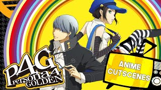 Persona 4 Golden  All Animated Cutscenes Only Japanese Dub [upl. by Pesvoh434]