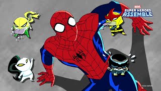 SpiderMan Teams Up with the Avengers  Avengers Assemble [upl. by Lorne]