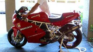 Ducati 900SS Sound [upl. by Regnig758]