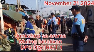 DPS PNP DPWH TATLONG AHENSYA NG GOBYERNO NAGTULONG TULONG PARA LINISIN ANG AROMA SA TONDO [upl. by Idelia159]