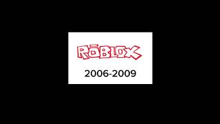 Evolution of the roblox logo Now1988 roblox [upl. by Bergstrom]