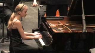 SaintSäens  Piano Concerto nr 2 2nd mov Elisabeth Brauss Macau Youth Symphony amp Veiga Jardim [upl. by Uund]