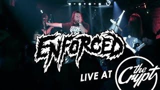 ENFORCED  MALIGNANCE LIVE AT THE CRYPT 23622 [upl. by Aramois]