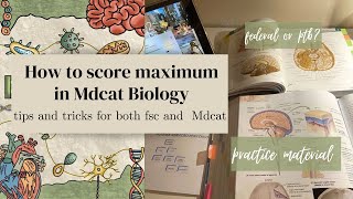 How To Prepare MDCAT Biology  MDCAT Preparation  MDCAT 2023 [upl. by Siduhey]