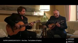 GUITAR amp MANDOLINO DUO 1  Nino Rota  The Godfather Il Padrino [upl. by Ocimad]