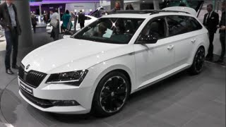 Skoda Superb Combi 2016 In detail review walkaround Interior Exterior [upl. by Sirovart]