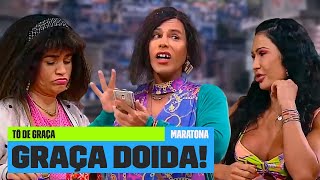 MARATONE momentos com a GRAÇA SONAIRA BRITI e mais  Tô De Graça  Multishow [upl. by Ledarf]