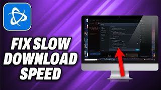 How To Fix Battle net Slow Download Speed 2024  Quick Help [upl. by Ledairam]