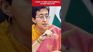 Delhi new chief minister Atishi oath ceremony  Atishi oath as CM shorts [upl. by Pytlik599]