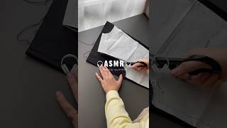 ASMR making crop top shirt [upl. by Ynohtnad644]