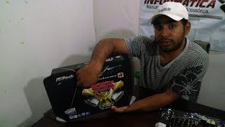 Unboxing  Asrock z77 Extreme 4 [upl. by Ahsirak]