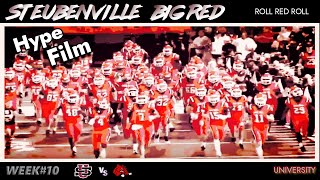 2021 🏈 Steubenville Big Red Football University School Week 10 Hype Film [upl. by Munmro]