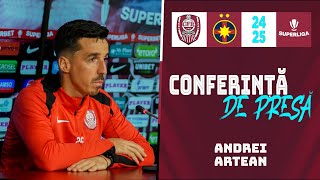 📽 CFR Cluj  FCSB  Artean „E important să marcăm un gol mai mult decât adversarul” [upl. by Yentiw]