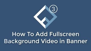 How To Add Fullscreen Video Background in Flatsome Theme Banner [upl. by Shaylyn691]