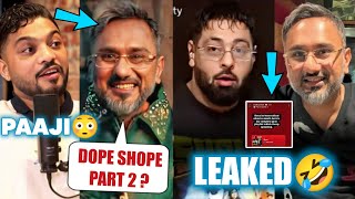 BADSHAH SHARED YO YO HONEY SINGH 🤯 RAFTAAR SAID PAAJI 😭 DOPE SHOPE 2❓ PAYAL [upl. by Eleda]