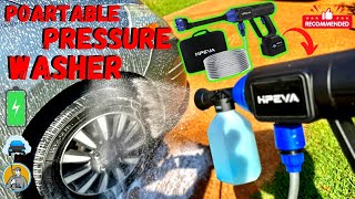 Cordless Portable Pressure Washer Amazon  UnboxingReview [upl. by Musa400]