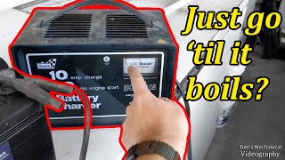 How To Use an Old school Analog Battery Charger [upl. by Tisbee467]