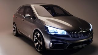 Der BMW Concept Active Tourer  so vielseitig wie das Leben [upl. by Anauqaj]