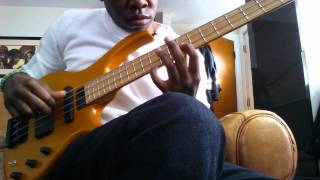 Star Spangled Banner Bass Guitar [upl. by Llekcor]